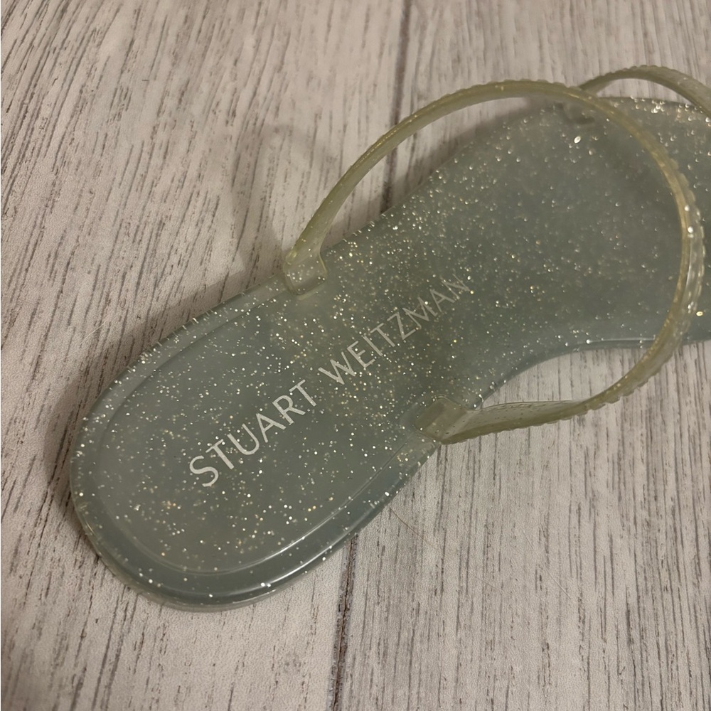Stuart Weitzman sandals - jelly sparkle style. NWOT!